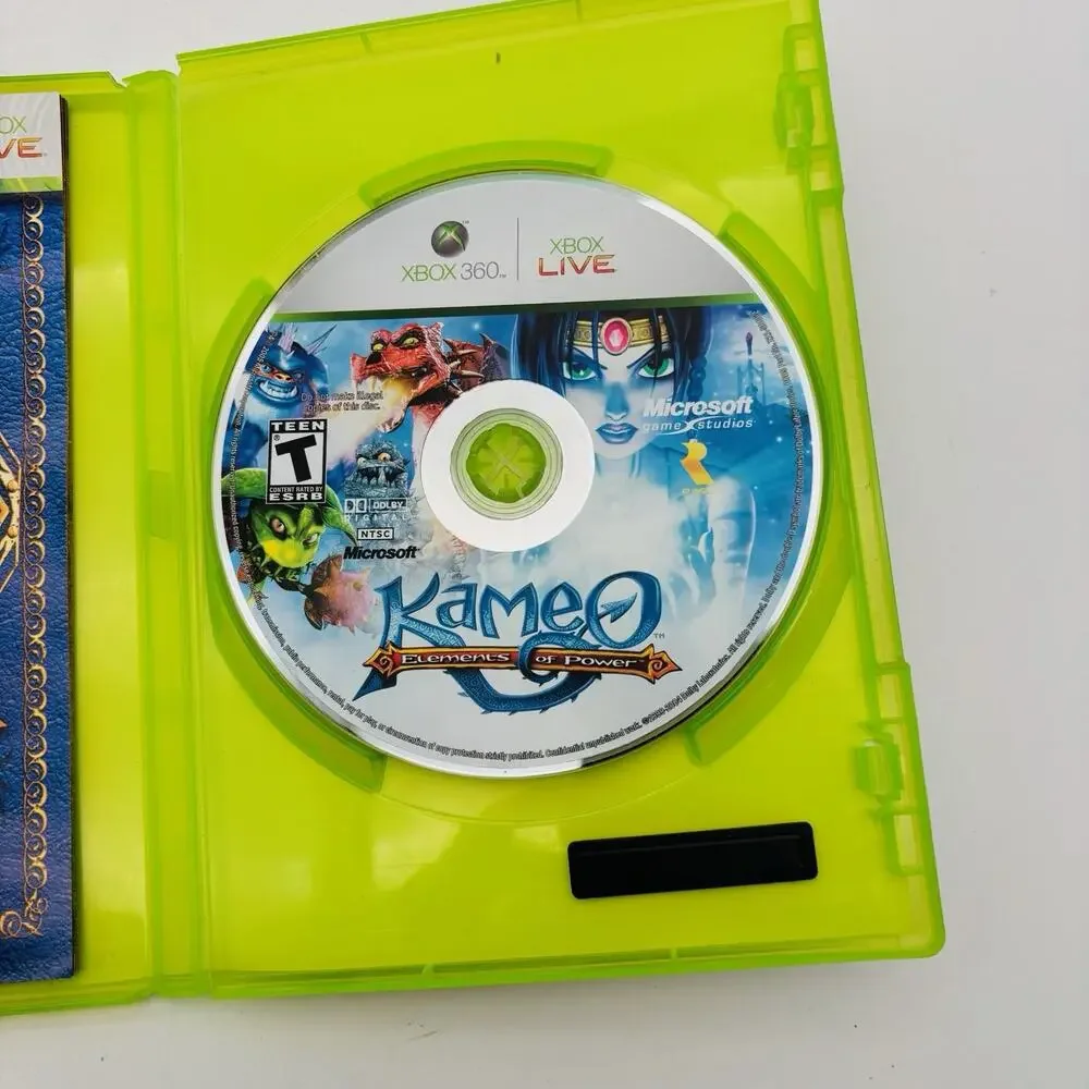 Kameo: Elements of Power (Microsoft Xbox 360, 2005) Complete Tested Working CIB